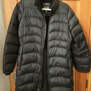 Mountain Hardwear Black Puffer Long Jacket